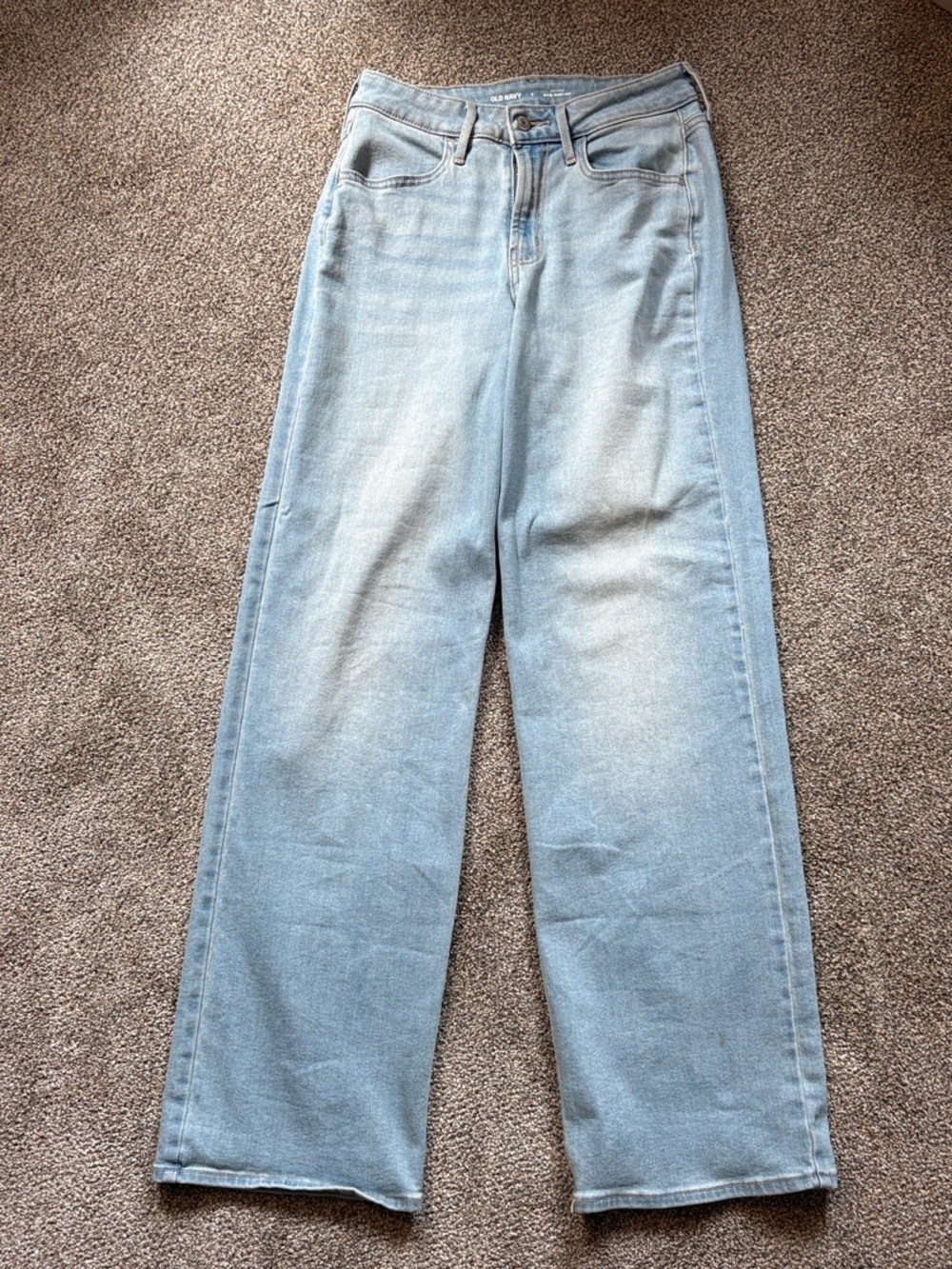Old Navy Light Blue Straight Leg Women's Jeans